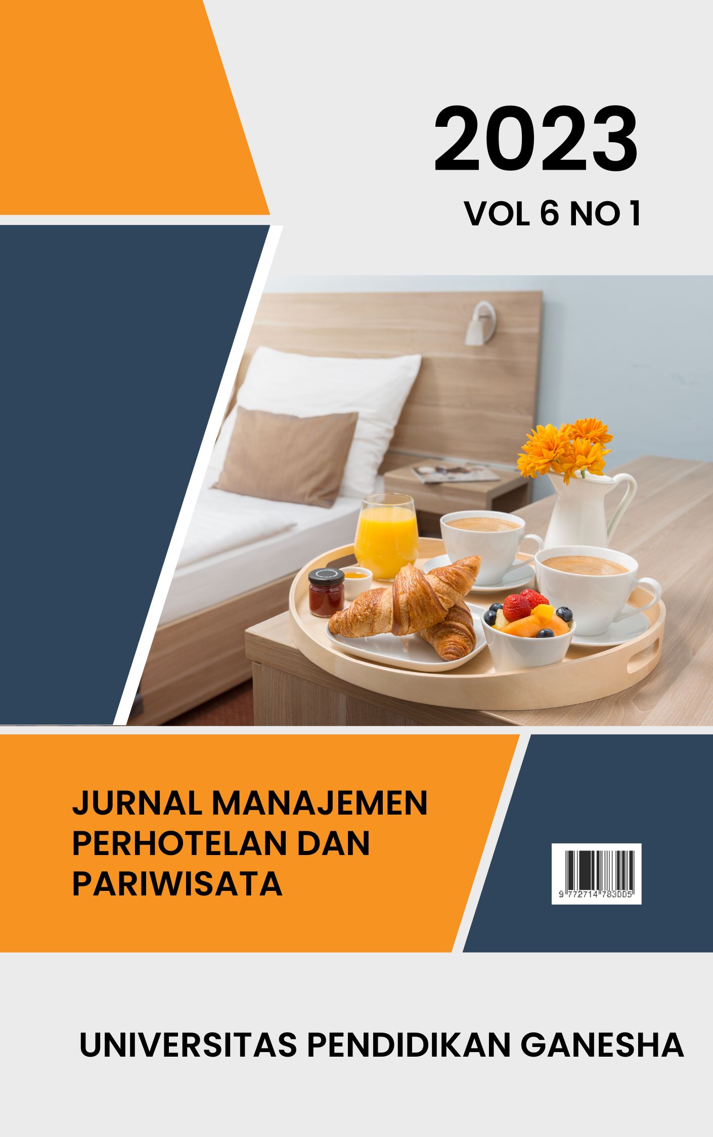 					View Vol. 6 No. 1 (2023): Jurnal Manajemen Perhotelan dan Pariwisata
				